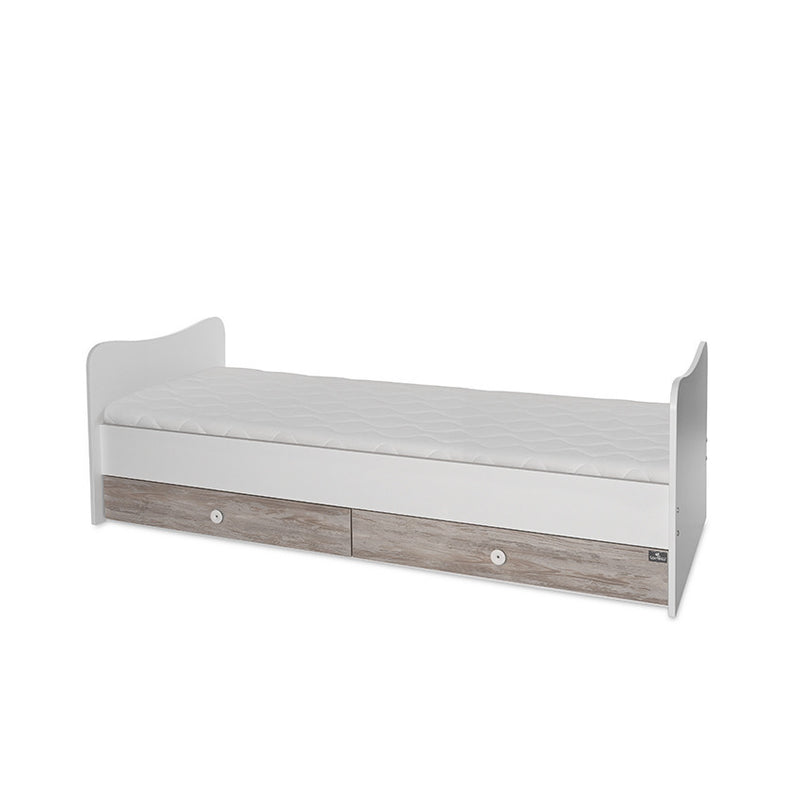 Lorelli Mini Max kombi ágy 190x72 - White Artwood New