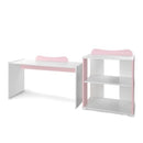 Lorelli Multi kombi ágy 190x72 - White Orchid Pink