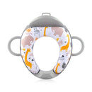 Lorelli párnázott WC szűkítő háttámlával - Grey Animals