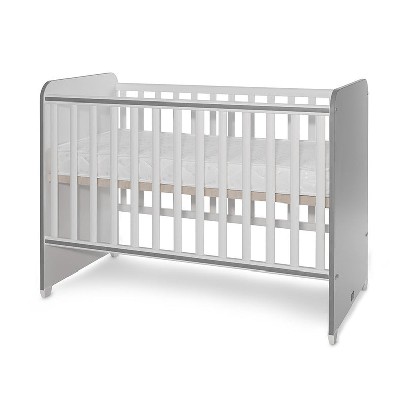 Lorelli Sweet Dream kiságy 60x120 - White Stone Stone Grey