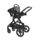 Lorelli Viola babakocsi mózessé alakítható sportrésszel- Tropical Flowers