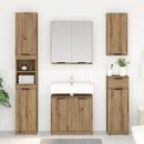 vidaXL Fürdőszoba Székény Artisan tölgy 64,5 x 33,5 x 59 cm Faanyag