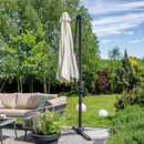 Kazuar bézs kerti napernyő 3,5 M