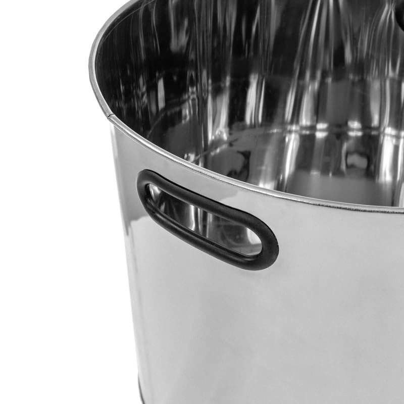 Rozsdamentes kosár tűzifának