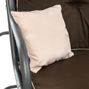 Megi kerti hintaágy barna