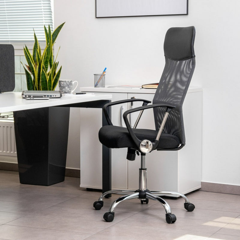 Lincoln forgószék fekete-szürke