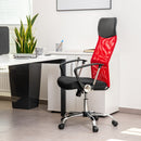 Lincoln forgószék fekete-piros