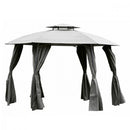 Gavi 2 grafitszínű kerti pavilon