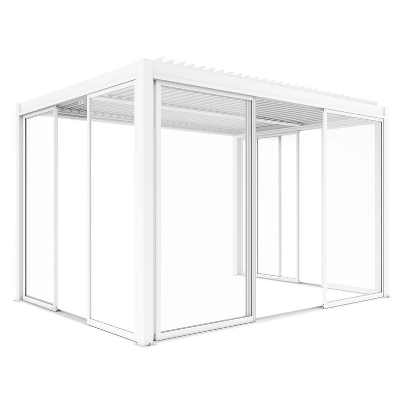 LUXE S8 tolóajtók 270x218cm 3 m-ig fehér