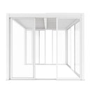 LUXE S8 tolóajtók 270x218cm 3 m-ig fehér