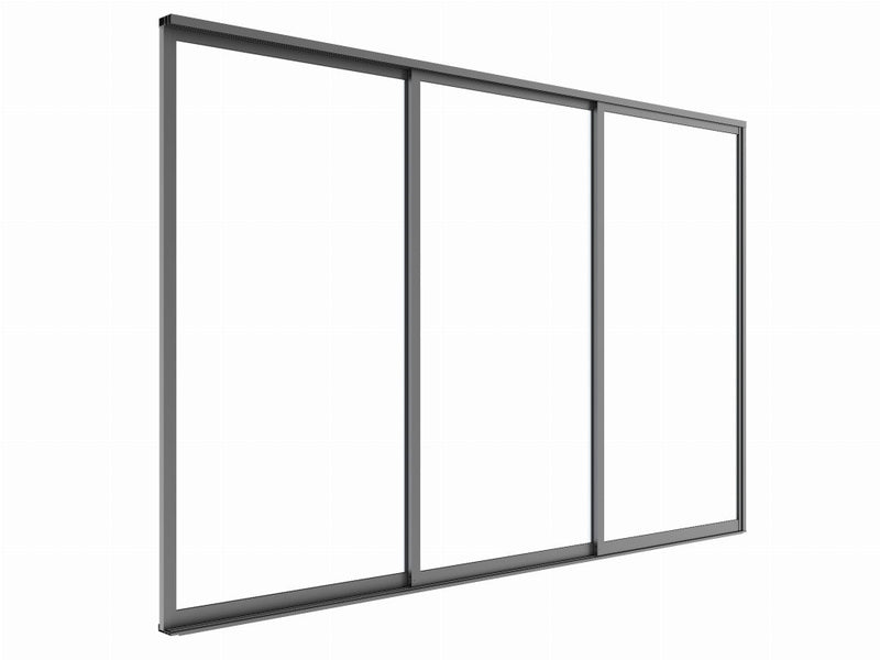 LUXE S8 tolóajtók 370x218cm 4 m-ig antracit