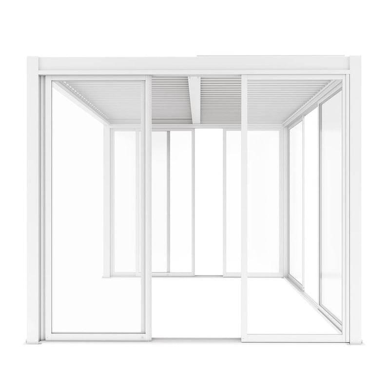 LUXE S8 tolóajtók 370x218cm 4 m-ig fehér