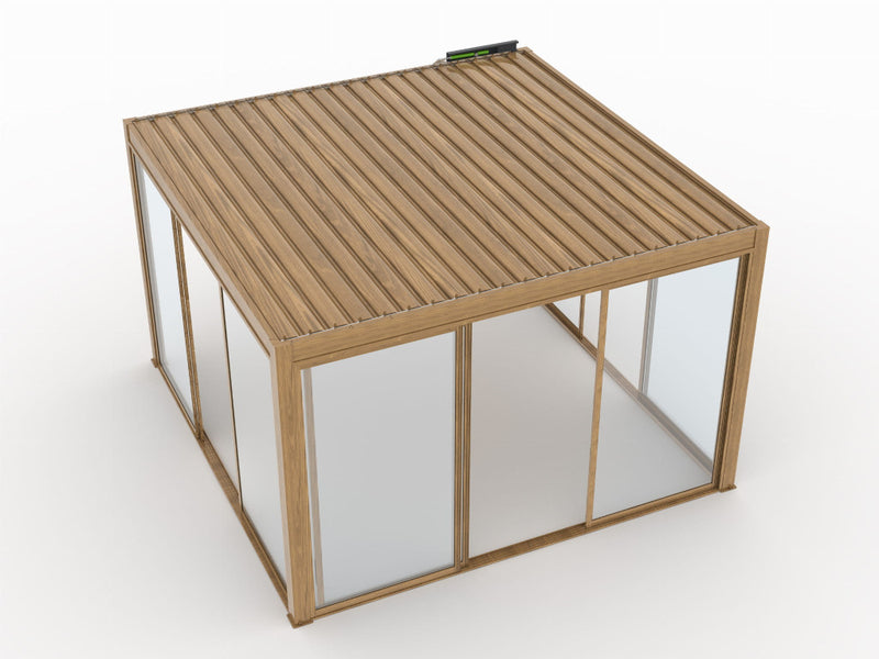 LUXE S8 tolóajtók 270x218cm 3 m-ig fa v2