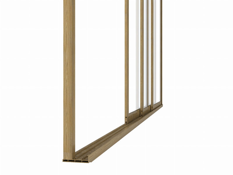 LUXE S8 tolóajtók 270x218cm 3 m-ig fa v2