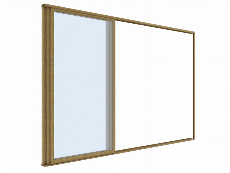 LUXE S8 tolóajtók 370x218cm 4 m-ig fa v2