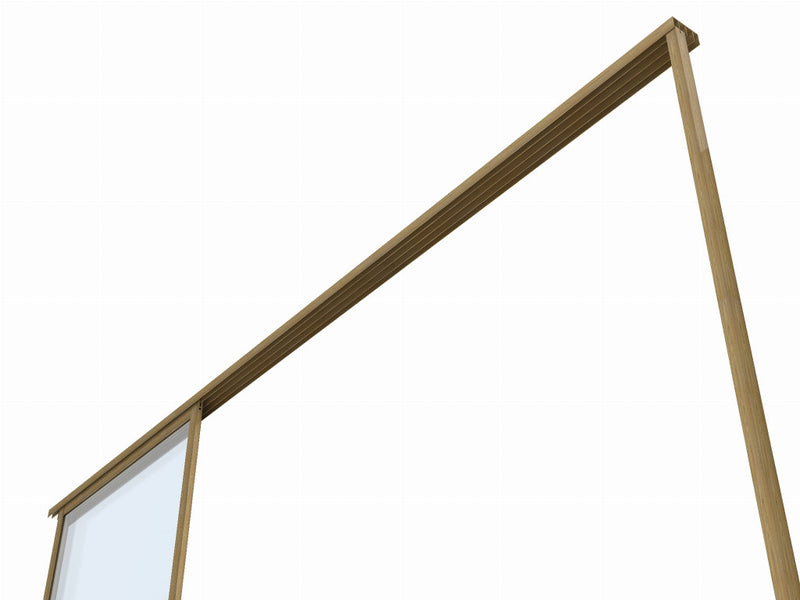 LUXE S8 tolóajtók 370x218cm 4 m-ig fa v2