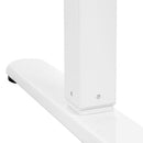 Íróasztal magasságállítással, 120x60 cm fehér