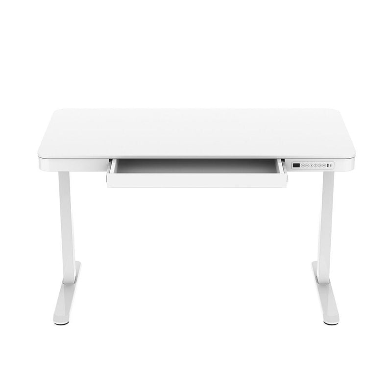 VELSEN íróasztal elektromos magasságállítással, vezérlőpanellel 120x60 cm fehér