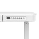VELSEN íróasztal elektromos magasságállítással, vezérlőpanellel 120x60 cm fehér
