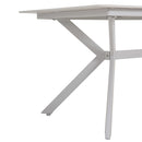 Ballena kerti asztal üveglappal