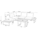 MARBELLA kerti sarokgarnitúra