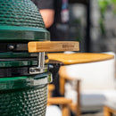 Kerámia faszéngrill oldalpolcokkal, 57 cm ráccsal