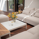 KALEM moduláris kerti sarokgarnitúra bézs