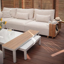 KALEM moduláris kerti sarokgarnitúra bézs