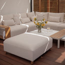 KALEM moduláris kerti sarokgarnitúra bézs