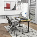 HALDEN íróasztal elektromos magasságállítással, 120x60 cm fekete-burlywood