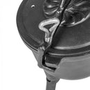 Öntöttvas edény lábakkal 10 literes zománcozott