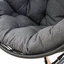 HOLAND függőfotel fekete