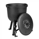 Öntöttvas edény lábakkal 5 literes