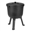 Öntöttvas edény lábakkal 5 literes