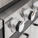 BR-K4PLUS komplett kerti grillpult 4+1 égős