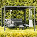 Luxe alumínium pergola 3x4