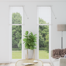 vidaXL Zsalugáter Redőnyök Fehér 220 x 55 cm Alumínium