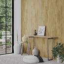 vidaXL barna fa megjelenésű PVC fali panel 2,06 m²