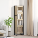 vidaXL Könyvespolc Sonoma 40 x 30 x 155 cm Faanyag