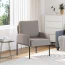 vidaXL Kanapék párnával 55cm Tópszínű Furnér