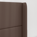 vidaXL Fejtámla Fül Barna 80 x 16 x 4 cm PVC