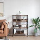 vidaXL Könyvespolc Füstölt tölgy 82 x 32 x 112 cm Faanyag