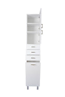 Viva STYLE fürdőszobai ÁLLÓSZEKRÉNY 192 magas szennyestartós - JOBBOS - 35 x 28 x 192 cm