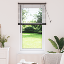 vidaXL Zsalugáter Redőnyök Fekete 130 x 80 cm Alumínium
