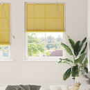 vidaXL Roletta Sárga 110 x 220 cm Bambusz