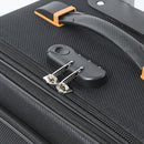 TraveLux light kabinbőrönd puha levehető kerékkel 35x55x20 cm fekete