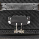 TraveLux light kabinbőrönd puha levehető kerékkel 55x40x20 cm fekete