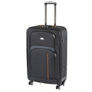 TraveLux light nagy bőrönd puha 76x50x29 cm fekete