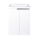 PIRAMIDA EURIDIKA fali függesztett /álló fürdőszobabútor öntött műmárvány mosdóval - 60 x 75 x 46 cm