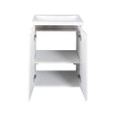 PIRAMIDA EURIDIKA fali függesztett /álló fürdőszobabútor öntött műmárvány mosdóval - 60 x 75 x 46 cm